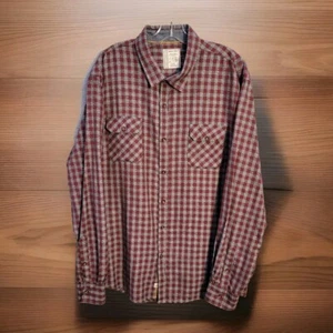 Alexander Julian Colours Dress Shirt Men's XXL Button Down Red and Gray - Picture 1 of 9