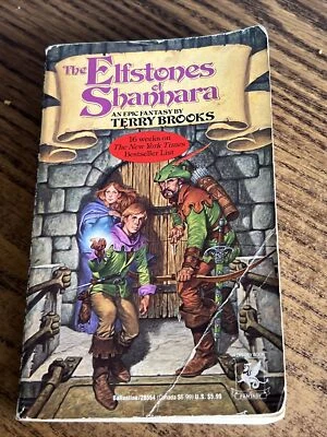 The Elfstones of Shannara by Terry Brooks - 1982 Del Rey Rare - Image 1 of 4