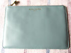 NEW KATIE LOXTON LONDON NEAT ZIPPED POUCH BAG AQUA - FOR GREYHOUND RESCUE