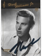 Hank Williams Jr. 1992 Collect A Card CMA COUNTY Classics AUTOGRAPHED CARD #46