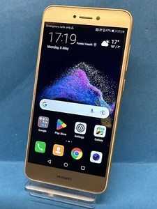 Huawei P8 Lite 2017 Gold 16 GB Smartphone Ohne Simlock Android mit Klapp Case - Bild 1 von 3