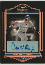 Don Mattingly 2004 Donruss Timeless Treasures Auto 23/50 Jersey #23 1/1