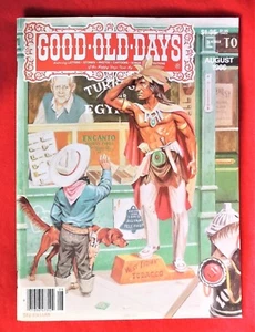 "Good Old Days" Magazine Letters Stories Photos Cartoons Songs August 1986 Mint! - Picture 1 of 1