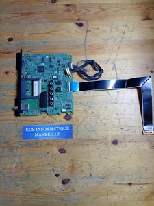 Carte Mère BN41-01955B TV SAMSUNG UE46F5000AW avec Nappe - Picture 1 of 9