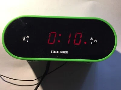 Telefunken R900 Radiowecker,  neongrün, ....einfach mal ansehen :-) - Bild 1 von 4
