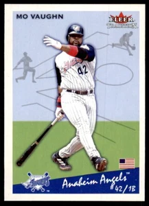 2002 Fleer Tradition Mo Vaughn Baseball Cards #153 - Picture 1 of 2