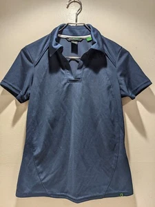 North End Womens XS Polo shirt t-shirt Polyester Performance Piqué BLUE NIGHT - Picture 1 of 10