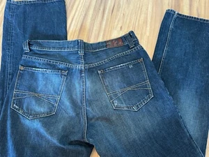 X2 36 by 34 Blue Jeans M42 Loose Dark Blue - Picture 1 of 5