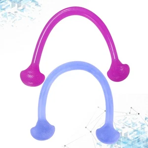 2 Stück Spannband Fitness Workout Widerstand Gym Gummibänder Yoga Übung - Bild 1 von 12