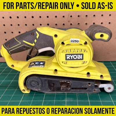 Lijadora de banda portátil con cable Ryobi BE319 con bolsa antipolvo 6A **SOLO PARA REPUESTOS/REPARACIÓN** Foto 1 de 4