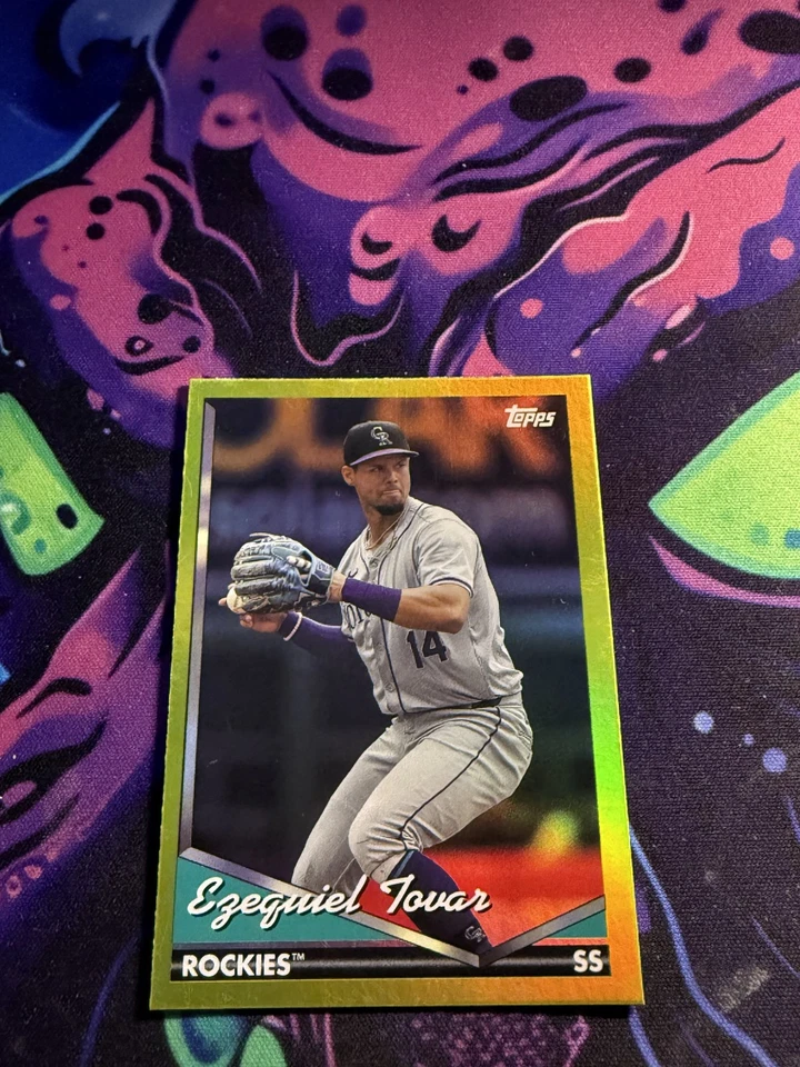 2024 Topps Archives - 1994 Topps Ezequiel Tovar #225 Yellow Foilboard - Image 1 of 1