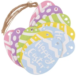  10 Stück Eierdeko für Party künstliche Eier hängende Ornamente - Bild 1 von 12