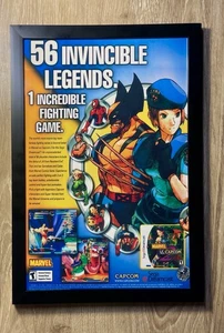 Marvel Vs. Capcom 2 - Electronic Gaming Monthly Vintage Ad- 8x12 Poster Re-print - Picture 1 of 2