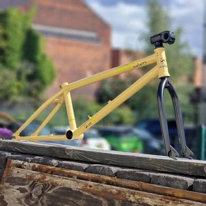 Kit de auriculares Colony Sect 20 aniversario cuadro BMX horquilla vástago bronceado 20,75 o 21" - Imagen 1 de 9