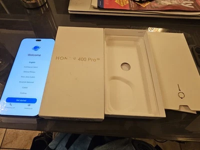 HONOR 400 PRO 5G 512GB 12GB RAM 200MP UNLOCKED MIDNIGHT BLACK *NO RESERVE* - Image 1 of 4