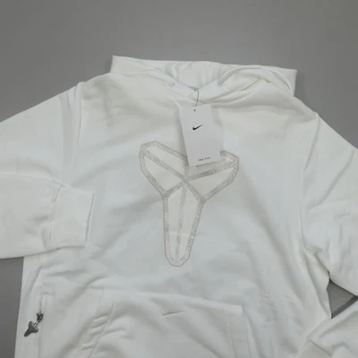 Sudadera con capucha Nike Kobe 'Halo' Dri-FIT blanca para hombre talla M HF0066-100 Foto 1 de 4