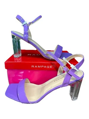 Tacón Rampage Mujer Rosa Fucsia con Tacón AIRY Transparente Púrpura Foto 1 de 4