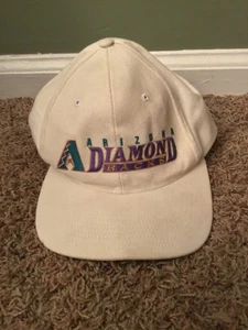 Cappello da baseball vintage MLB Arizona Diamondbacks regolabile con etichetta - Foto 1 di 8