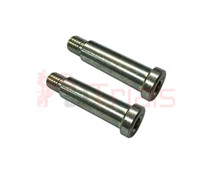 GENUINE TRS FOOTREST BOLTS OEM 01035TR100 ONE R GOLD RR FOOTPEG ONE PAIR - Picture 1 of 10