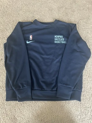 Memphis Grizzlies Spotlight Nike Men's Dri-FIT NBA Crew-Neck Sweatshirt Size M - Image 1 of 2