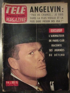 TELEVISION PROGRAM TV MAGAZINE of December 16, 1962 ANGELVIN - Picture 1 of 1