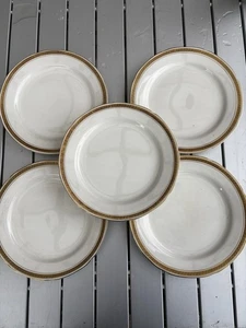 Bristol Pottery Pountney & Co Grecian Side Plates Set Of 5 - Picture 1 of 4