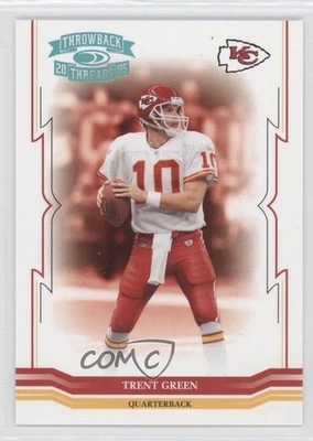 2005 Donruss Throwback Threads Platinum Century Proof /50 Trent Green #74 - Image 1 of 2