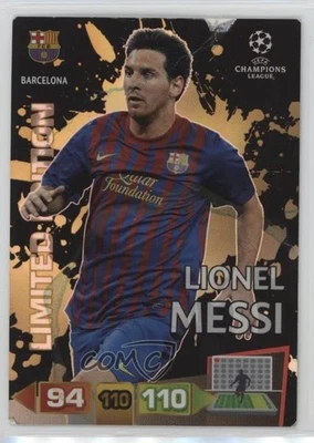 2011-12 Panini Adrenalyn XL UEFA Champions League Edición Limitada Lionel Messi Foto 1 de 2