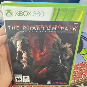 Metal Gear Solid V: The Phantom Pain Microsoft Xbox 360 Video Game New Sealed - Picture 1 of 3