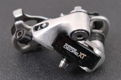 7 and 8 Speed Shimano Deore XT RD-M732 medium cage dear derailleur - Image 1 of 4