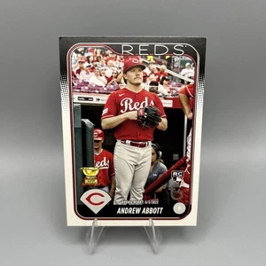 2024 Topps Update #US304 Andrew Abbott Vintage Stock /99 Cincinnati Reds RC SP - Bild 1 von 2