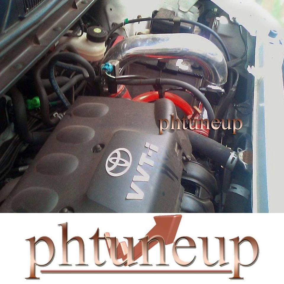 FIT: 2004-2006 SCION XA/XB 1.5 L4 COLD AIR INTAKE KIT RED - Image 1 of 1