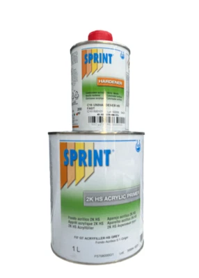 FONDO ISOLANTE RAPIDO 1LT PER AUTO 2K, F58 GT GRIGIO SCURO - ICR SPRINT 5+1