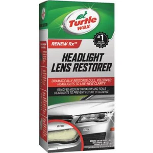 (1)-Headlight Lens Restoration Kit Cleaner Cloudy Yellow Turtle Wax T240KT - Picture 1 of 1