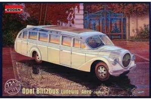 Escala 1/72 RODEN724 Opel Blitzbus Ludewig "Aero" Alemán Segunda Guerra Mundial Kit Modelo Plástico - Imagen 1 de 2