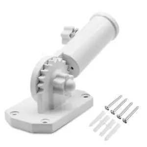 Adjustable Flag Pole Holder Heavy Duty Wall Mount Multi-Position Flag Pole Br... - Picture 1 of 7