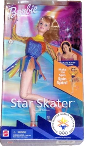 Muñeca Barbie Olympic Star Skater 2002 edición especial en caja original 53377 vintage - Imagen 1 de 1