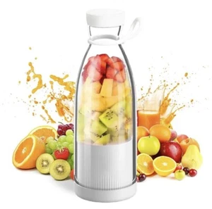 Mini Frullatore Mixer Frutta Portatile Estrattore Succo Ricaricabile Da 420 ml - Foto 1 di 8