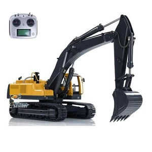JDM 1:14 Hydraulic V2 RC Excavator Assembled Painted Digger Motor Servo Track - Picture 1 of 24