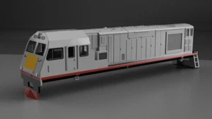 PN Queensland MKA Class Lokomotive Modelleisenbahn Karosserie - Bild 1 von 2