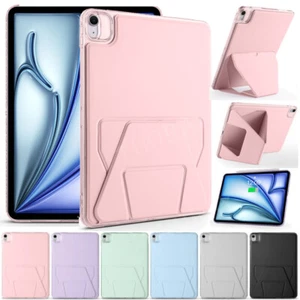 For iPad 7/8/9/10/11th Gen A16 Air 4 5 6 M3 Pro 11 Shockproof Stand Case Cover - Picture 1 of 66