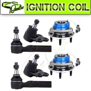 6 barras de amarre + rótulas + cojinetes de cubo de rueda tracción delantera con ABS para Buick Chevrolet - Imagen 1 de 12