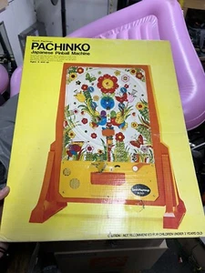 Vyg 1972 Pachinko Epoch Playthings Japanese Pinball Machine No 3000 W/ Box - Picture 1 of 2