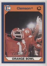 1990 Collegiate Collection Clemson Tigers Promos Orange Bowl #C5