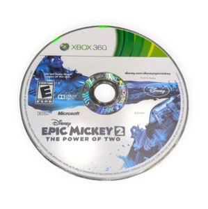 Xbox 360 Disney Epic Mickey 2 The Power of Two Disc Only - Good Condition - Picture 1 of 2