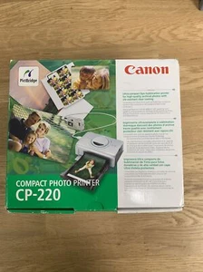 Canon Compact Photo Printer CP-220 PictBridge - Ultra compact Dye-Sublimation - Picture 1 of 4