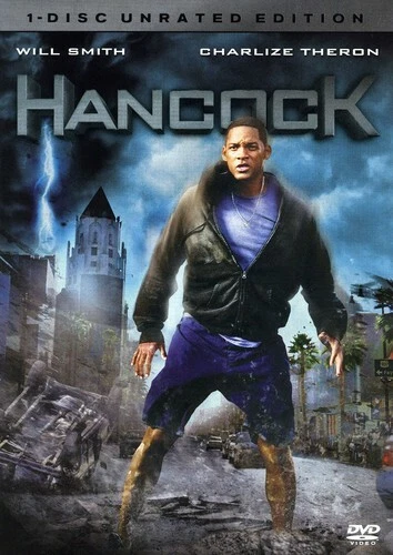 Hancock (Single-Disc Unrated Edition) DVD Will Smith Charlize Theron Excellent  - Image 1 of 1