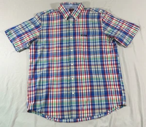 Chaps Erwachsene Herren Größe Großes Button-Up Casual Kurzarmhemd - Bild 1 von 8