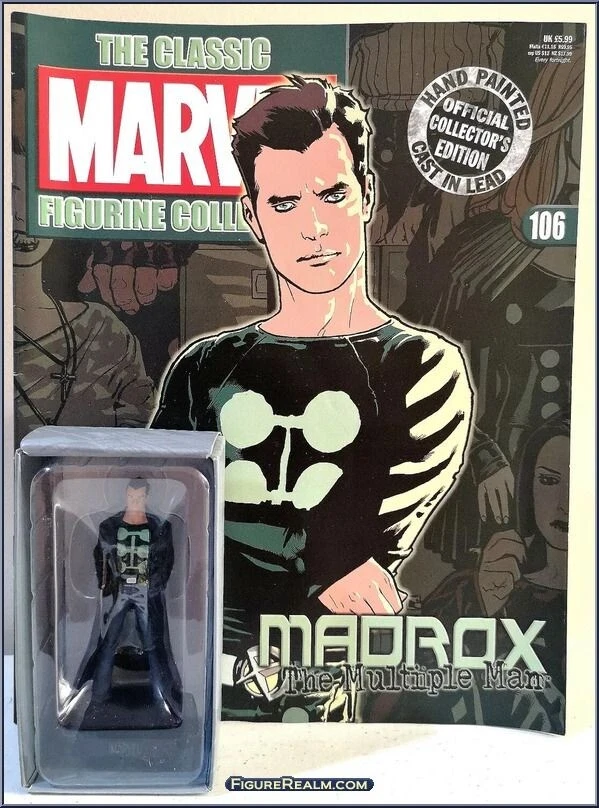 Figura clásica de Marvel Eaglemoss 1:16 con libro: Madrox #106 Foto 1 de 1