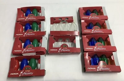 Lote de 10 paquetes de bombillas exteriores NOMA Expressions 4 C9 7 vatios NOS 220220PBE/TWD Foto 1 de 4